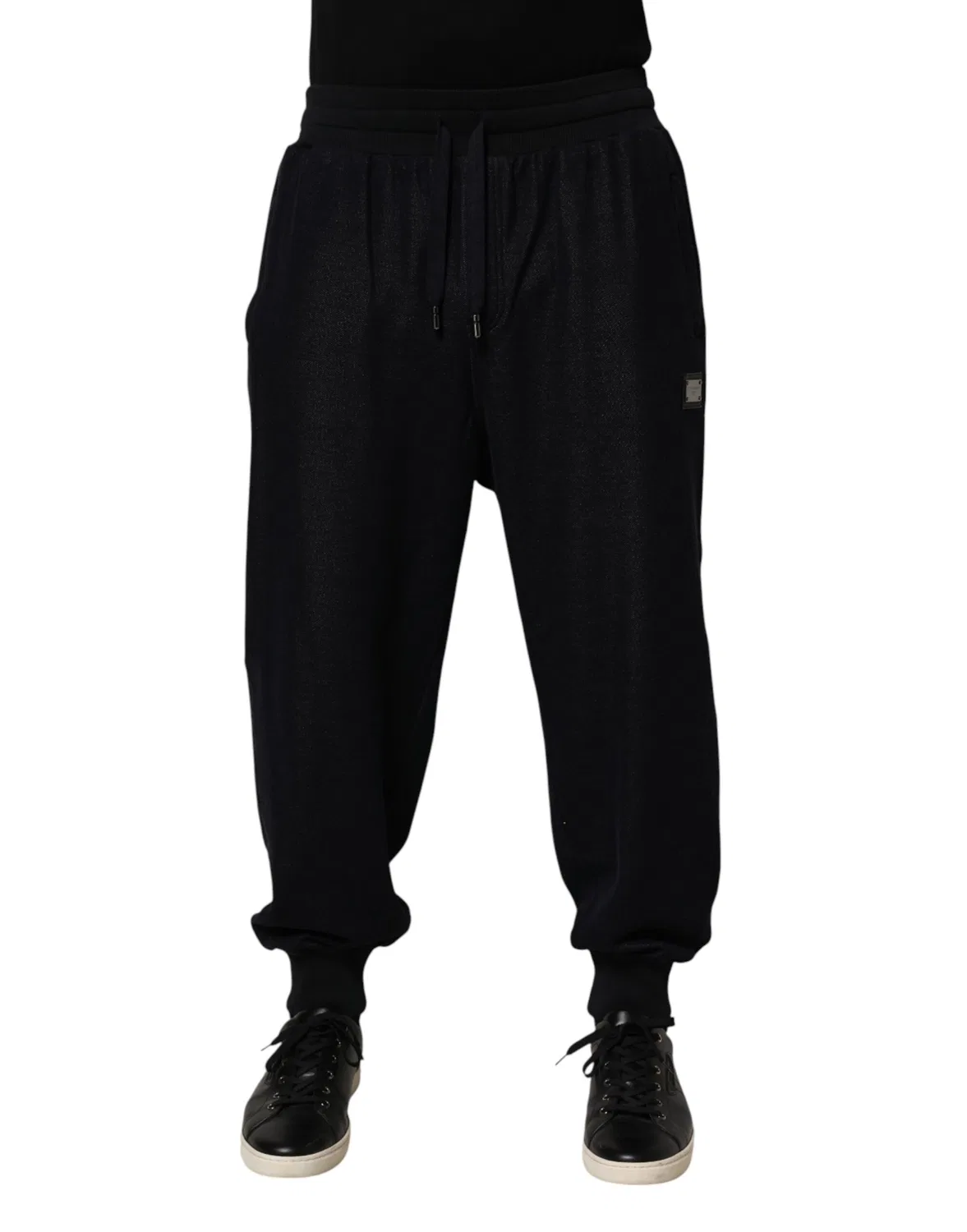 Мужские джоггеры на шнурке Jogger Pants Dolce & Gabbana, Black