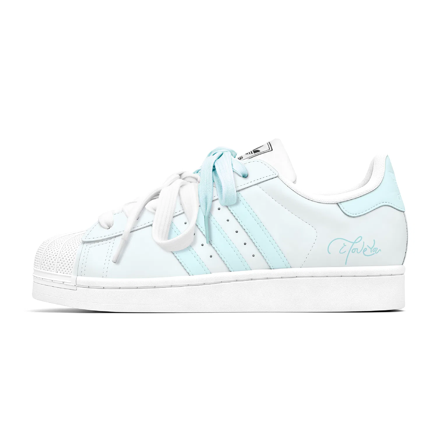 Детские кеды для скейтбординга Superstar 2 Adidas Originals, Light Cyan