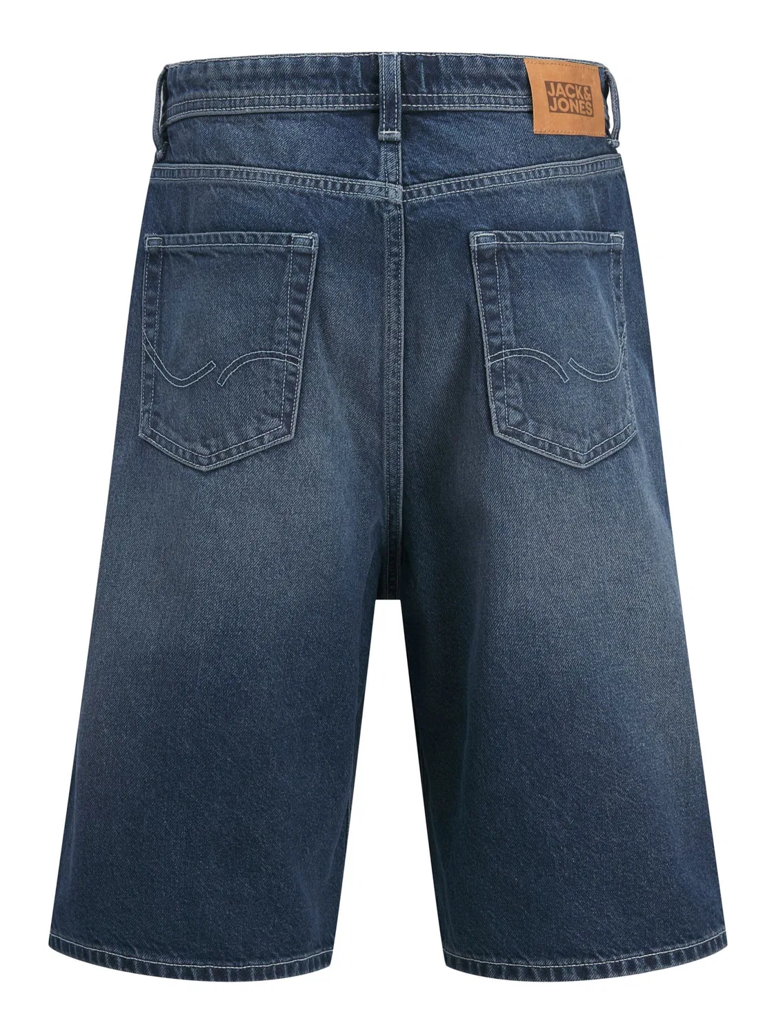 Шорты джинсовые синий деним Jack & Jones Junior, синий — фото 2
