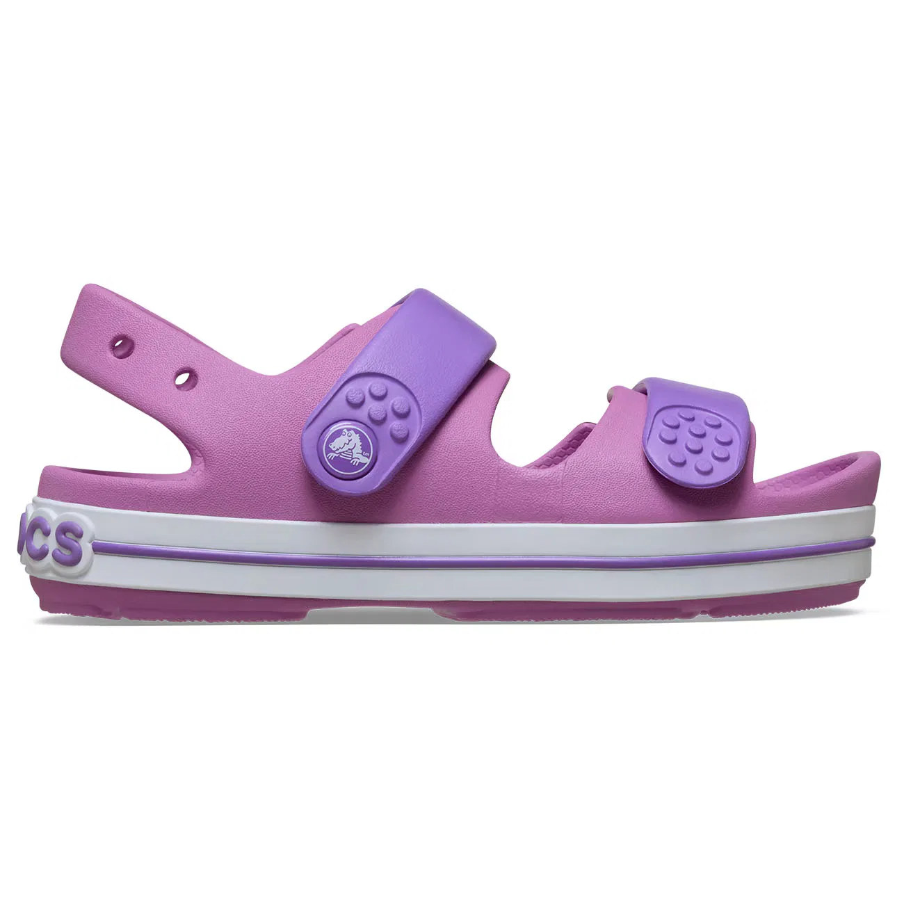 Детские сандалии, Bebés Crocband Cruiser Sandal, Crocs, фиолетовый