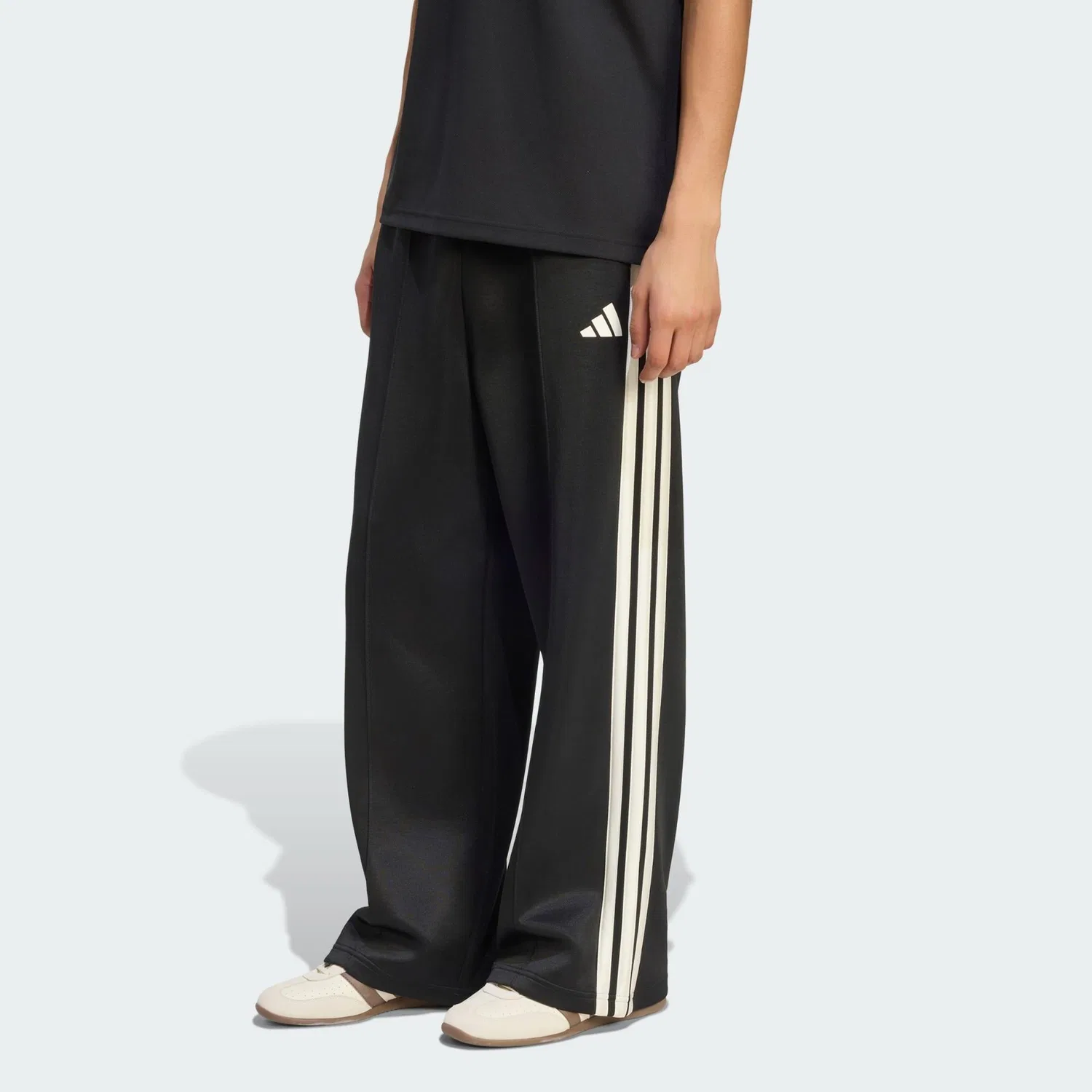 Мужские спортивные штаны свободного кроя Stadium Loose Hose Adidas, Черный — фото 2