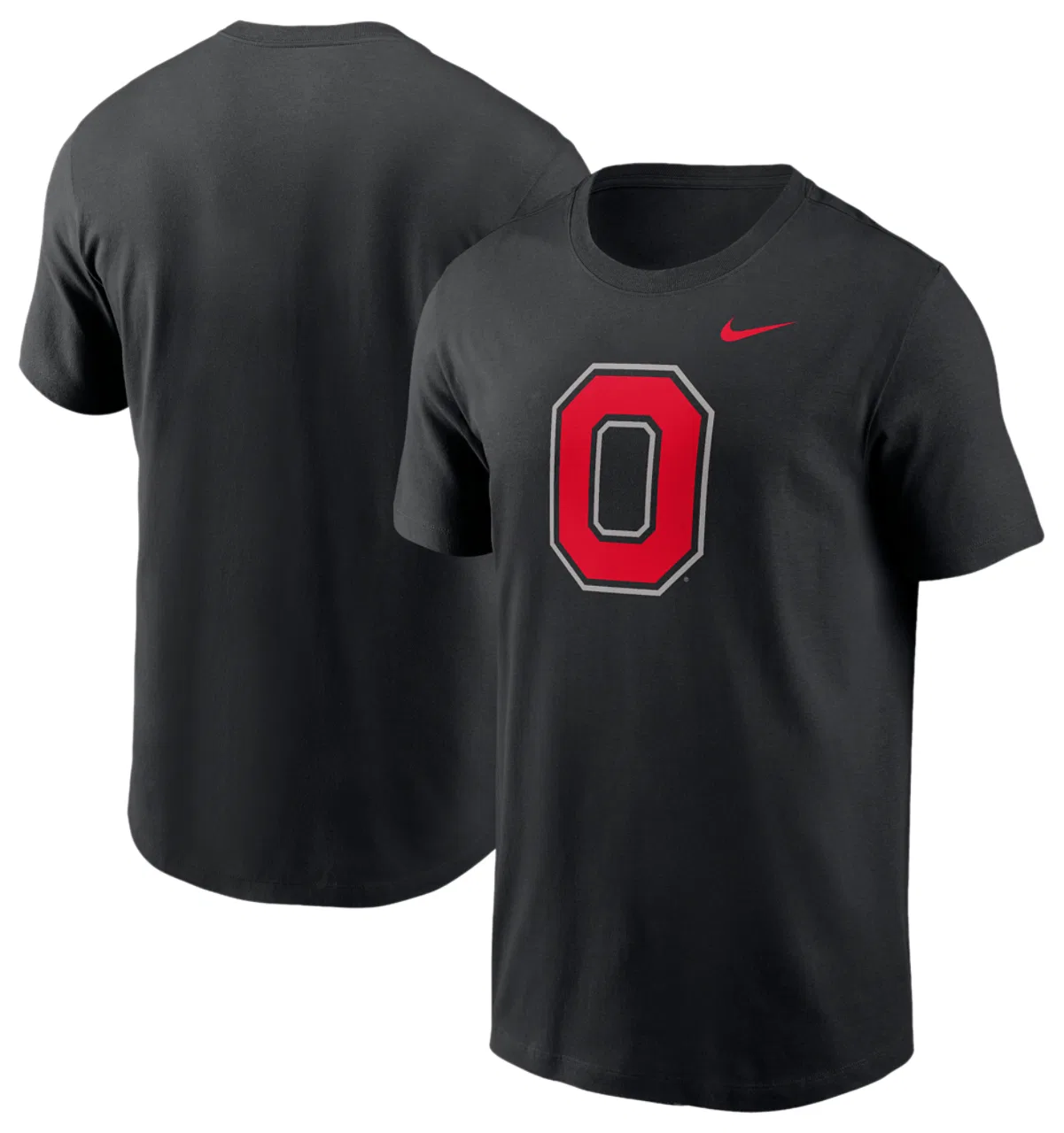 Мужская футболка с коротким рукавом с принтом Nike Ohio State Primetime Evergreen Alternate, Black