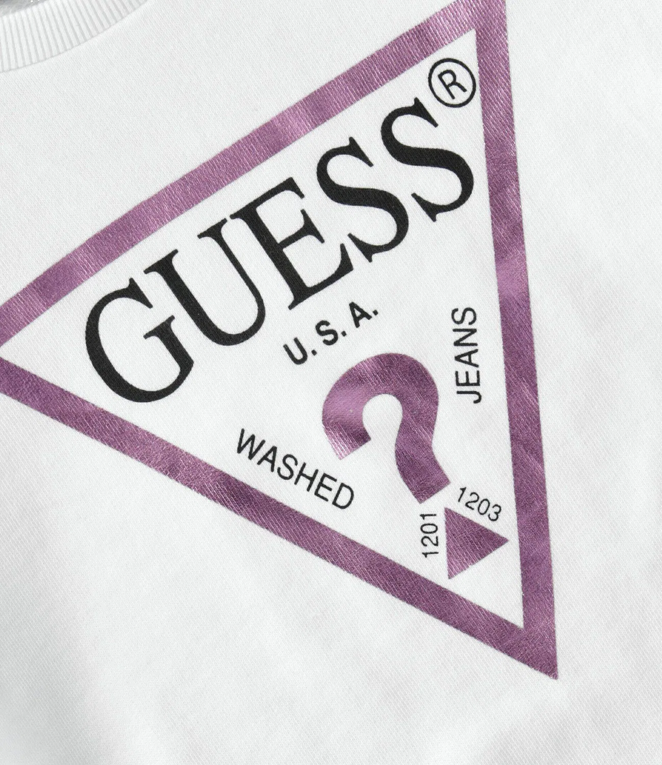 Свитшот Guess, белый — фото 4