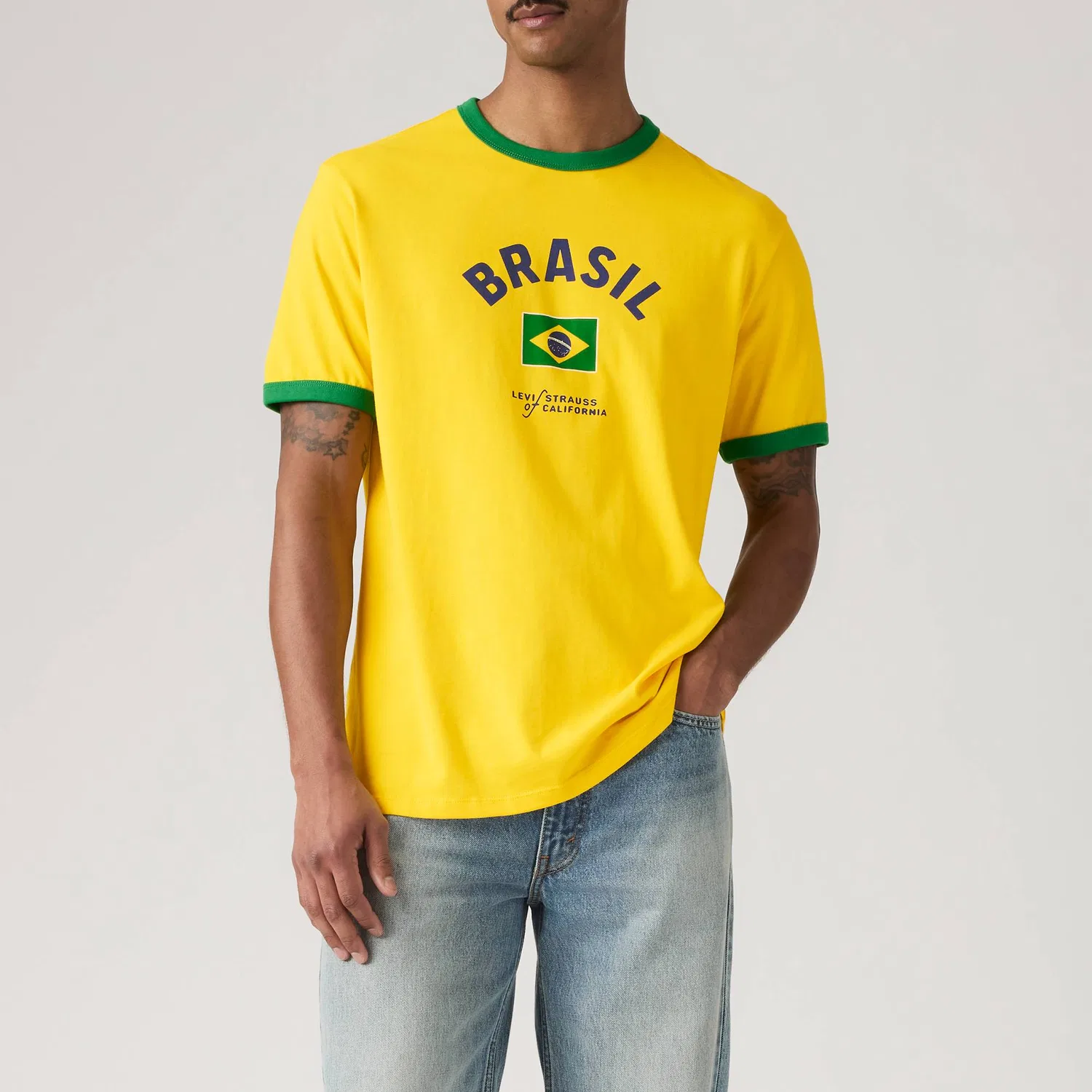 Мужская футболка Country Ringer Levis, Multicolor — фото 4