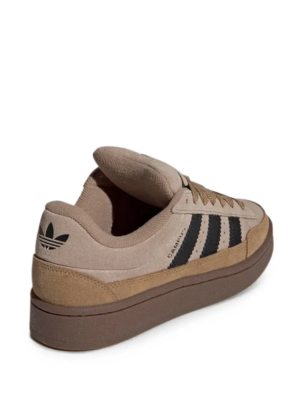 Кроссовки Campus с логотипом Adidas Kids, бежевый — фото 3