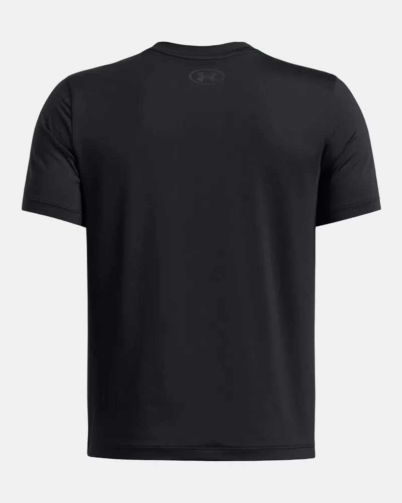 Футболка с коротким рукавом для мальчиков быстросохнущая UA Vanish UnderArmour, Black — фото 2