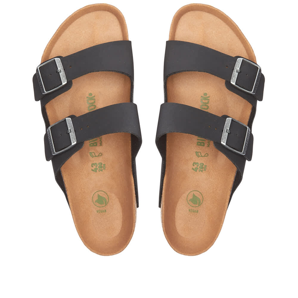 Сандалии Birkenstock Arizona Vegan Birkibuc, черный — фото 4