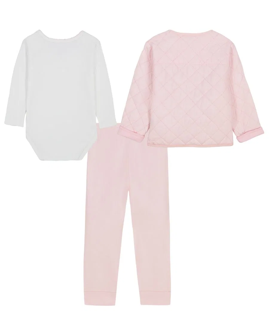 Комплект из 3 предметов для девочки Tommy Hilfiger, Pink — фото 2