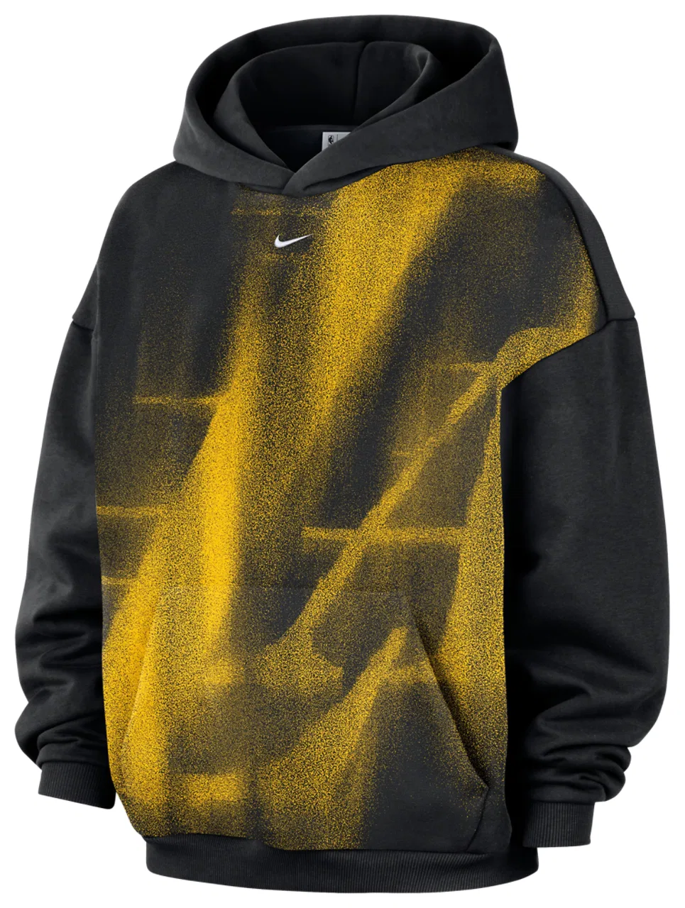 Мужское худи с капюшоном из флиса Nike Lakers Basketball Icon Hoodie, черный/белый
