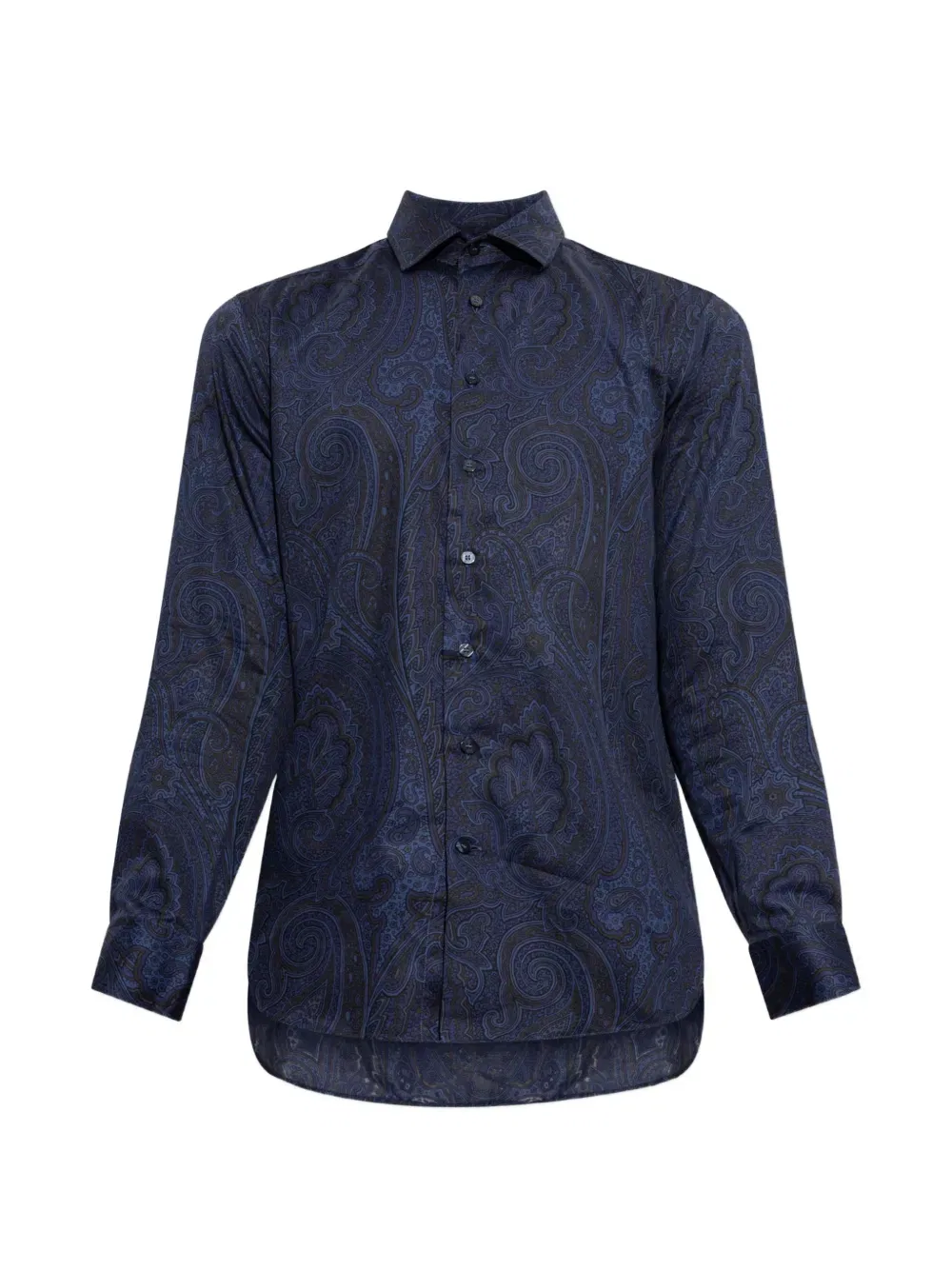Рубашка хлопковая Etro, синий