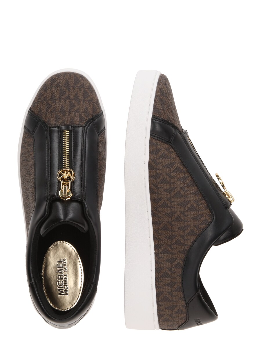 Слипоны MICHAEL Michael Kors KEATON, Brown/Dark brown — фото 2