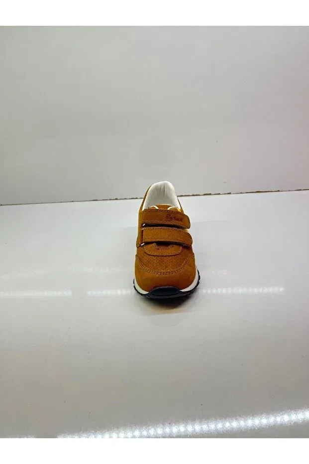 Детские туфли для девочек с ортопедической стелькой Small Foot, Tan Color — фото 2