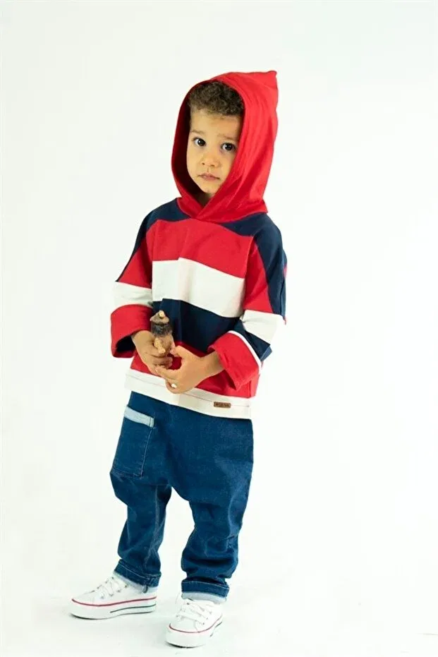 Детские джинсовые брюки-карго для девочек Catz Kids, Navy Blue — фото 2