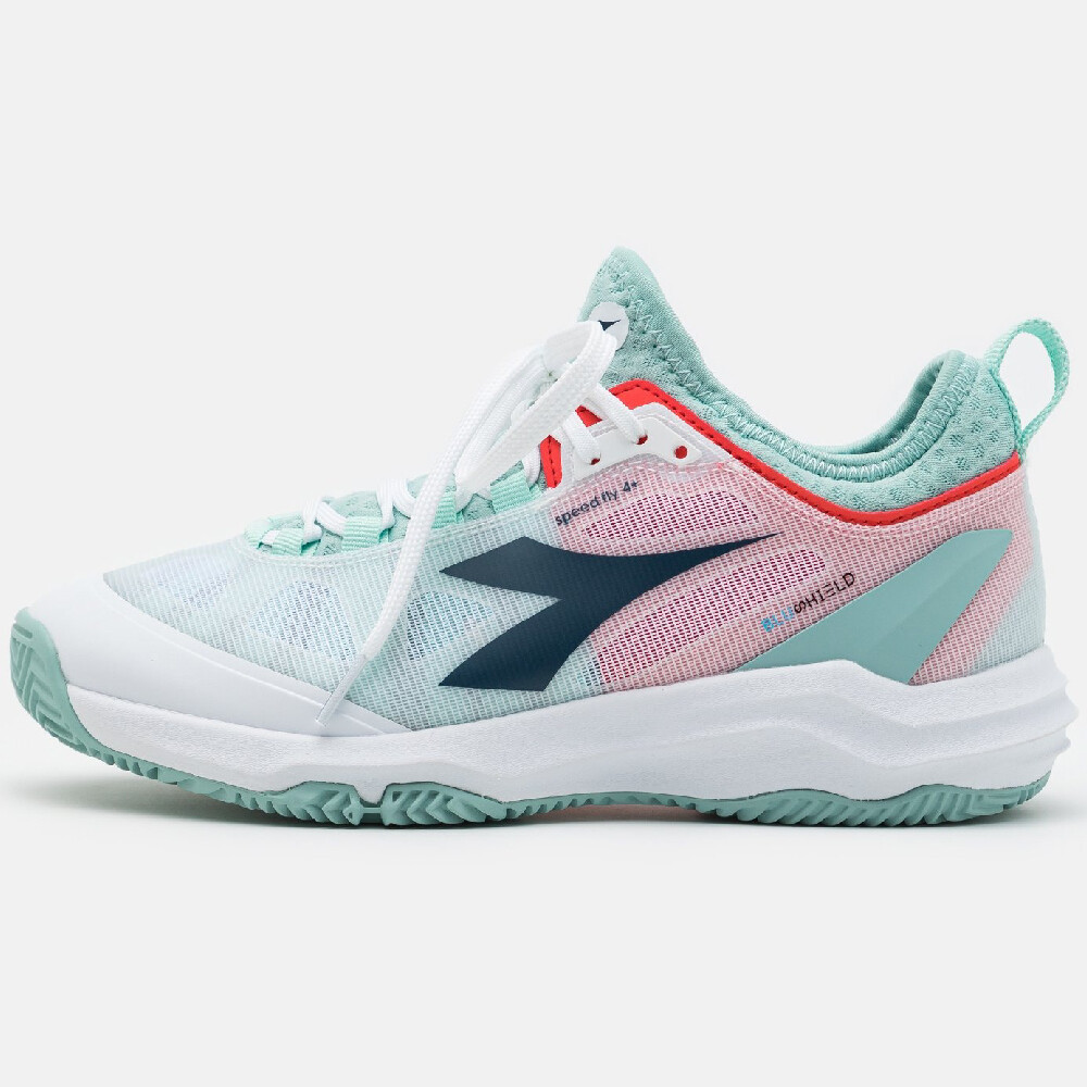 

Кроссовки Diadora Speed Blushield Fly 4 +, голубой/красный/белый