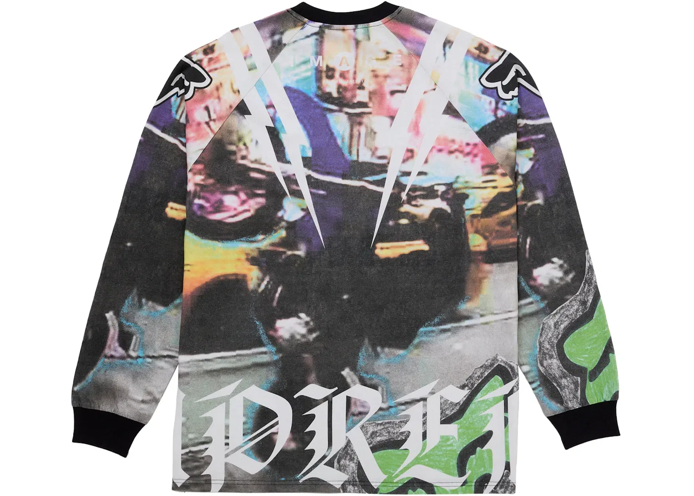 Мужской топ с принтом Fox Racing L/S Top Supreme, мультиколор — фото 2