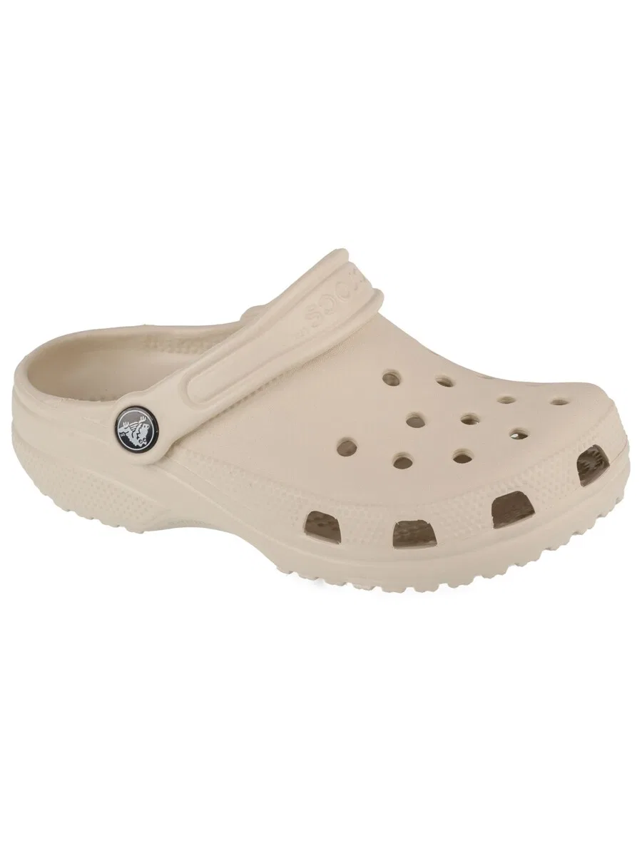 Сандалии Crocs 'Crocs Classic Clog Kids' светло-бежевого цвета