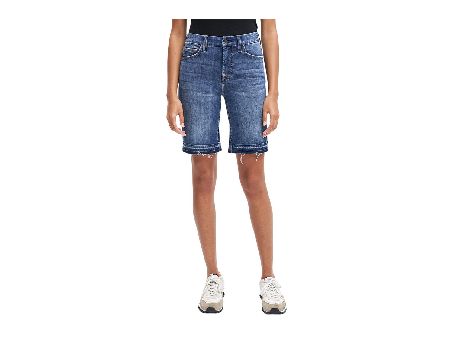 

Шорты JEN7, Bermuda Shorts Released Hem