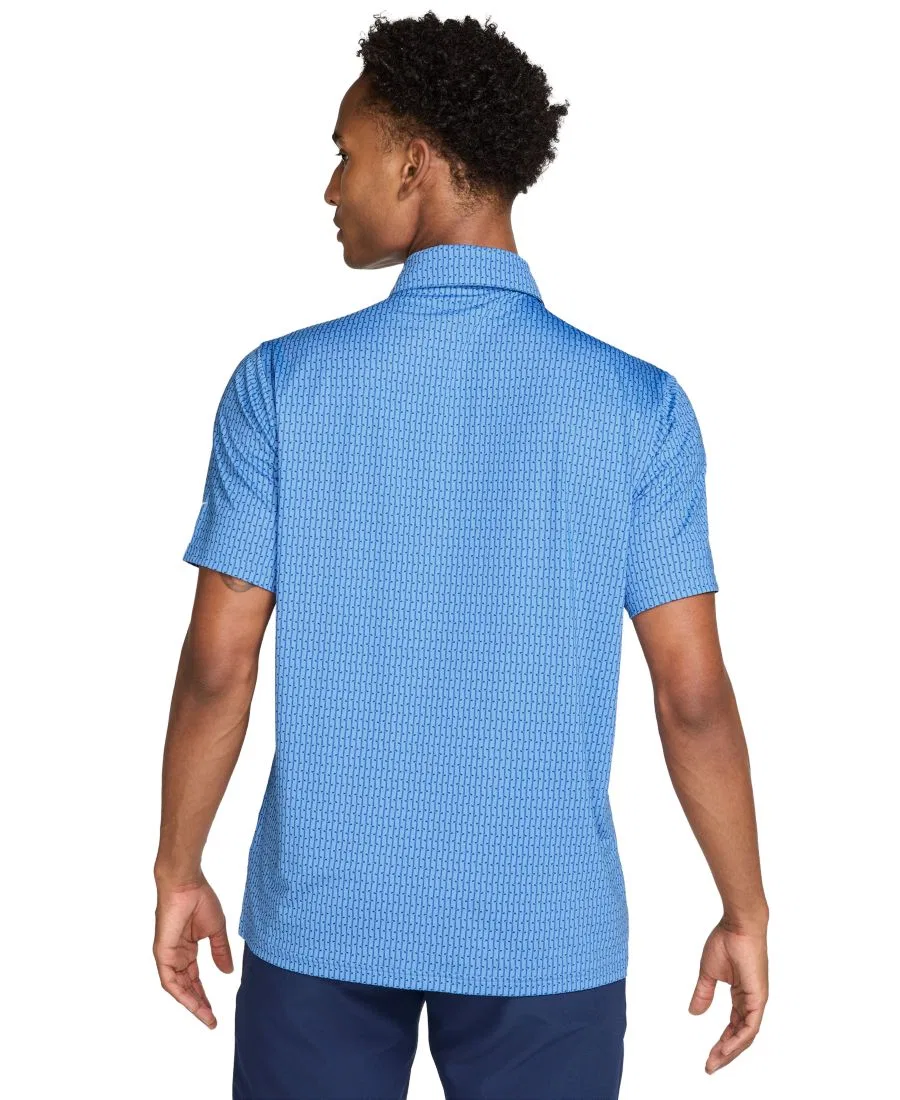Гольф-рубашка поло Nike Velocity Dri-FIT, University Blue/White — фото 3