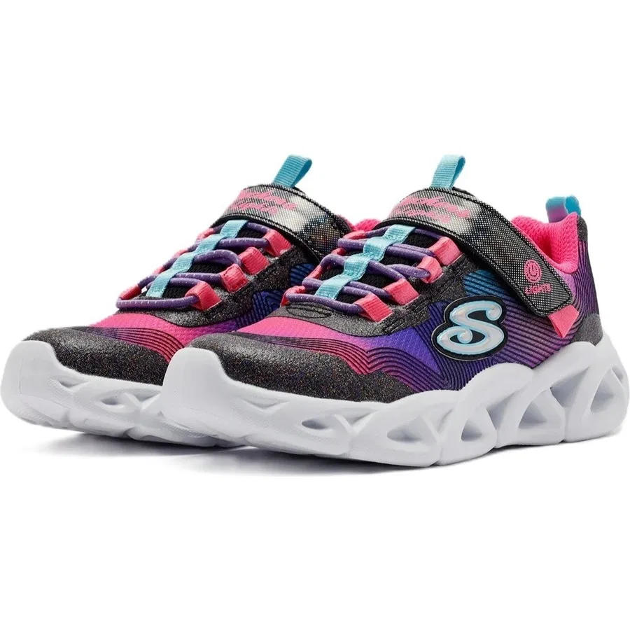 Кроссовки детские с подсветкой Twisty Brights 2.0 Skechers, Фиолетовый — фото 3
