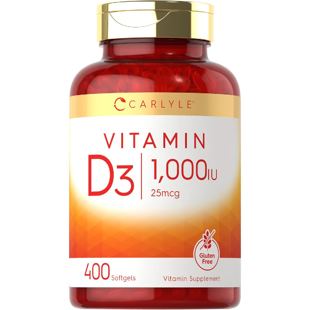 

Витамин D3 Carlyle 1000 МЕ (25мкг), 400 мягких капсул