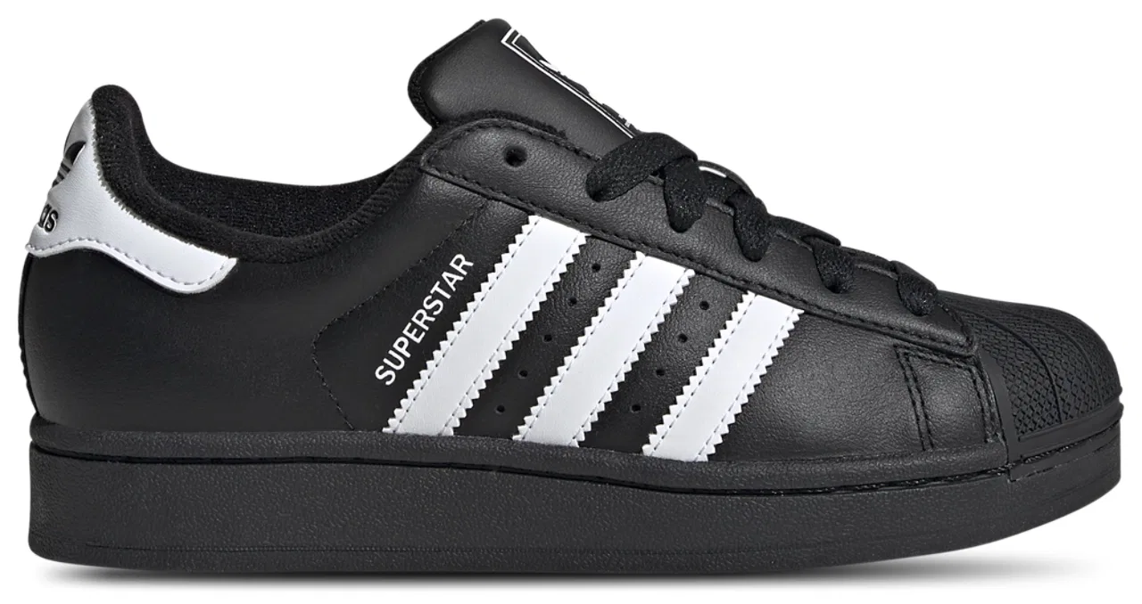 Кроссовки для мальчиков Superstar II Adidas, белый/черный
