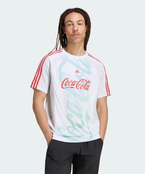 Футболка с принтом Coca-Cola, Teamgeist 26, Adidas, мужская