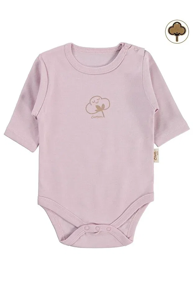 Детское боди с коротким рукавом Organic cotton pack u sleeve 0-18 months snap fastener bodysuit Civil Baby, Pink