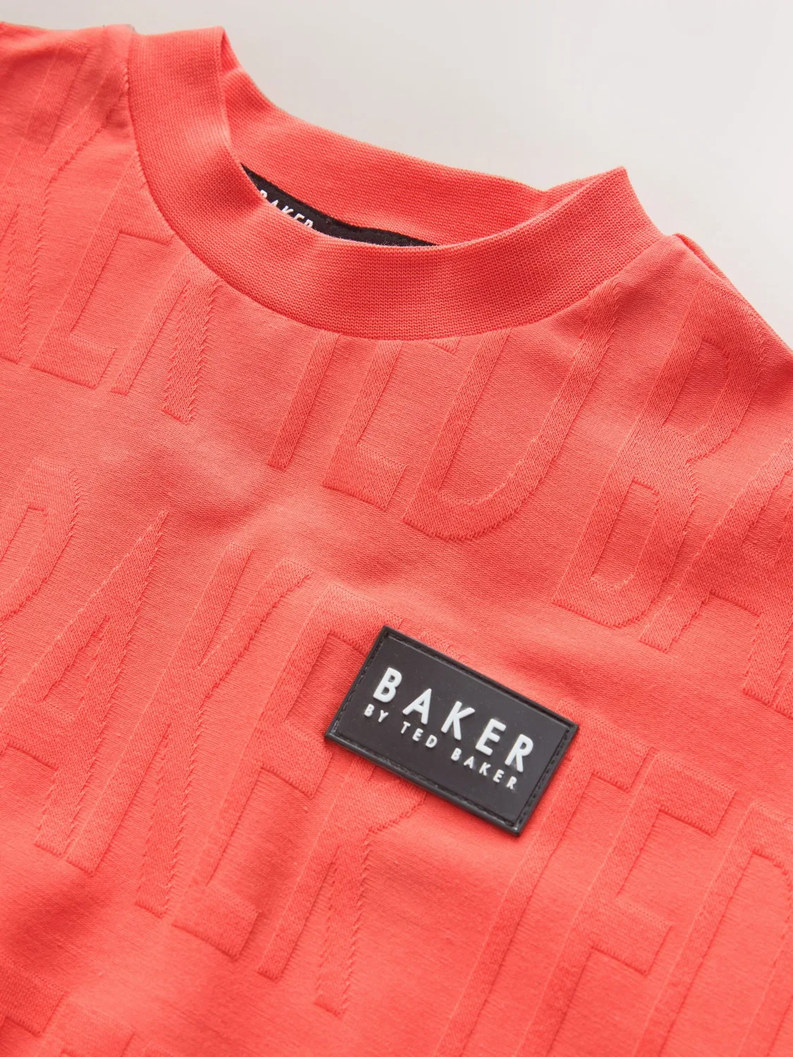 Рубашка Baker by Ted Baker оранжевого цвета — фото 3