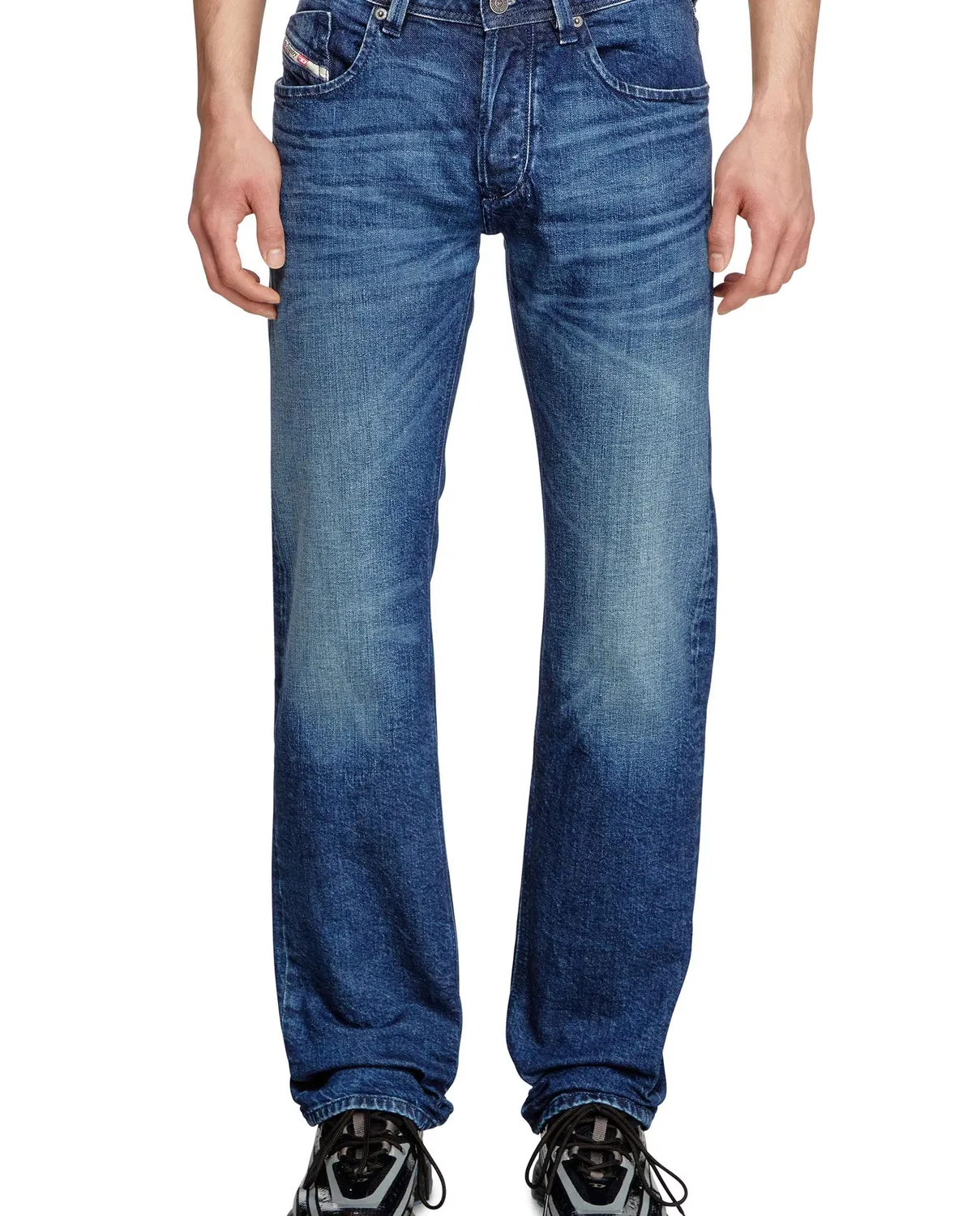 Мужские джинсы regular прямого кроя 1985 Larkee Diesel, Azul