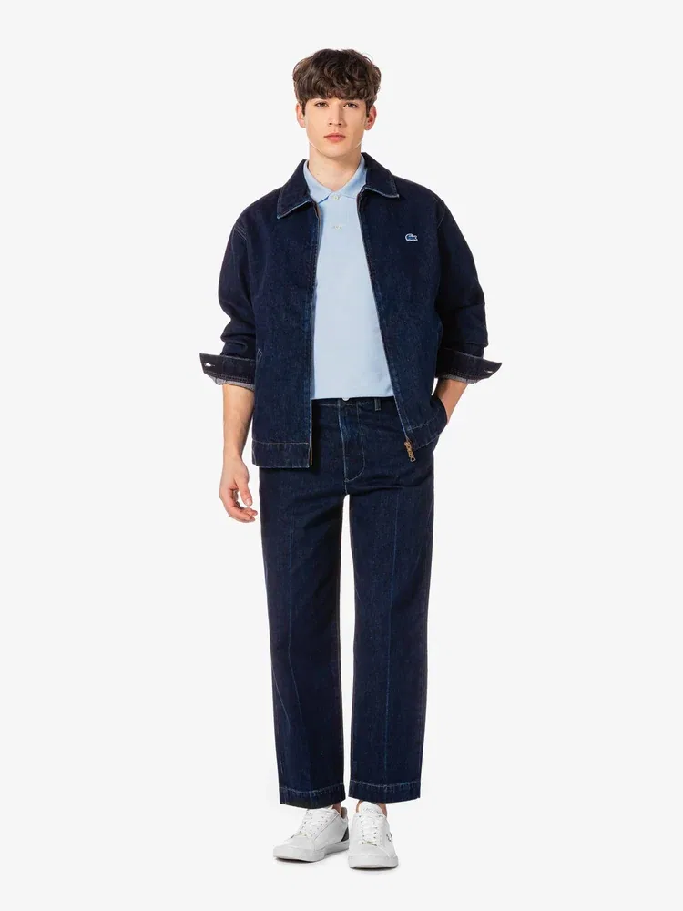 Джинсовая куртка JP Denim Zip Jacket LACOSTE, Navy — фото 2