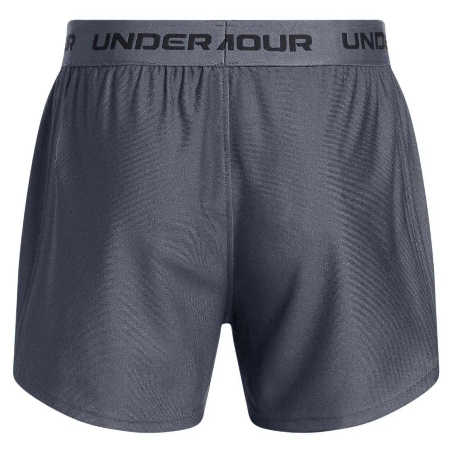 Детские шорты для девочек с принтом Play Up Under Armour, Dark Grey — фото 2