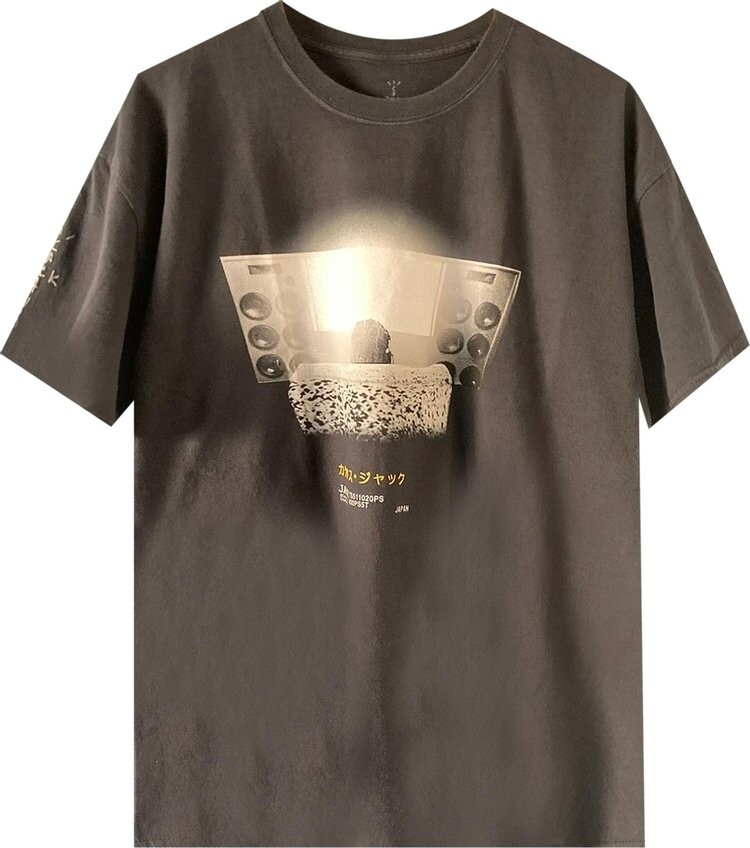 

Футболка Cactus Jack by Travis Scott Chair T-Shirt 'Black', черный