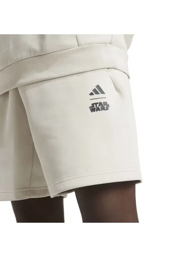 Шорты с принтом Star Wars The Mandalorian Adidas, коричневый — фото 3