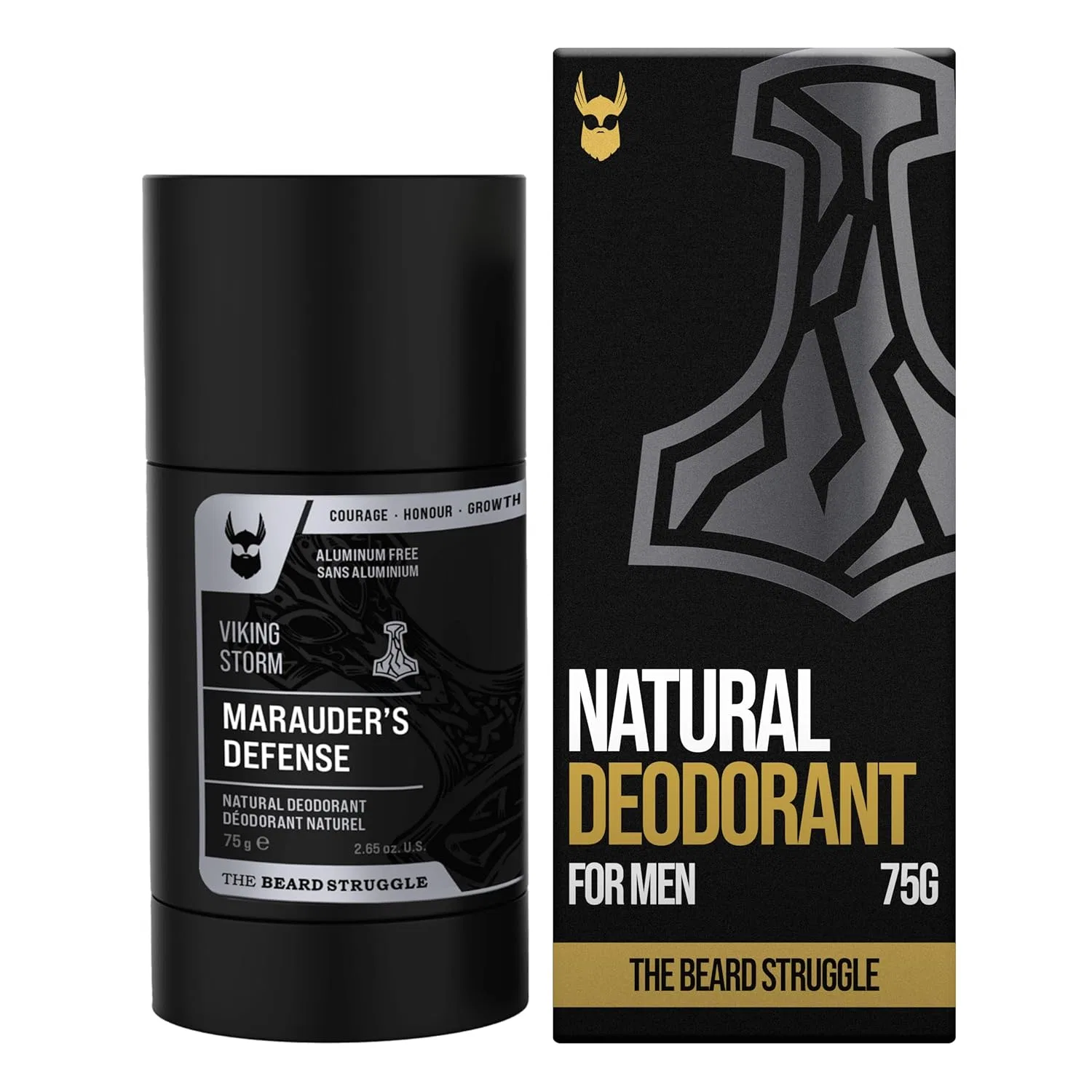 Дезодорант с активированным углем The Beard Struggle, 75 г
