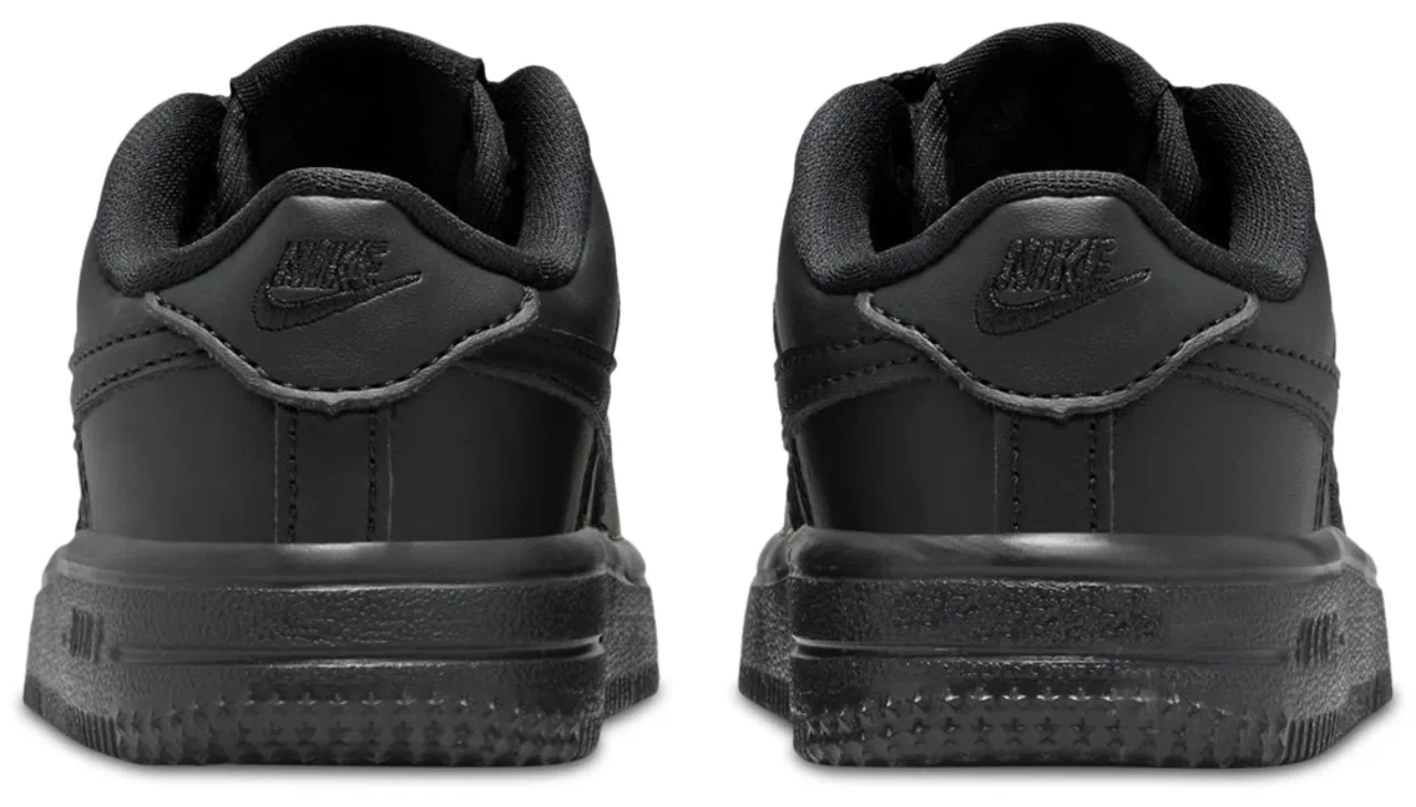 Кроссовки для мальчиков Air Force 1 Low Lace Nike, черный — фото 3