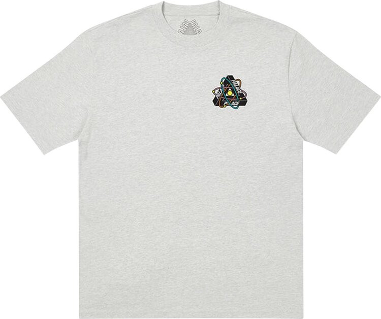 

Футболка Palace Tri-Atom T-Shirt 'Grey Marl', серый