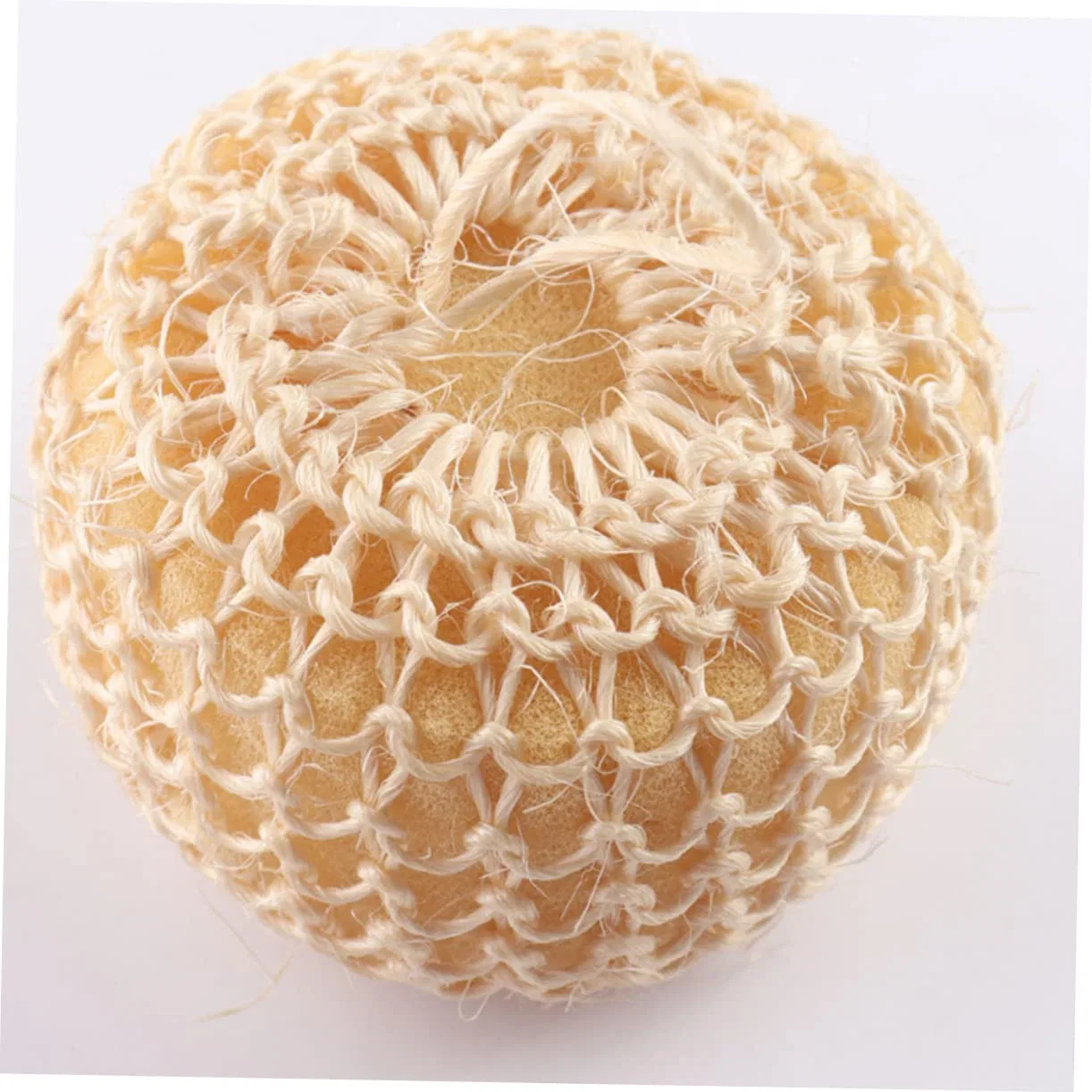 Мочалка из сизаля DOITOOL, 10 шт, 9.5x5 см, Light Yellow — фото 2