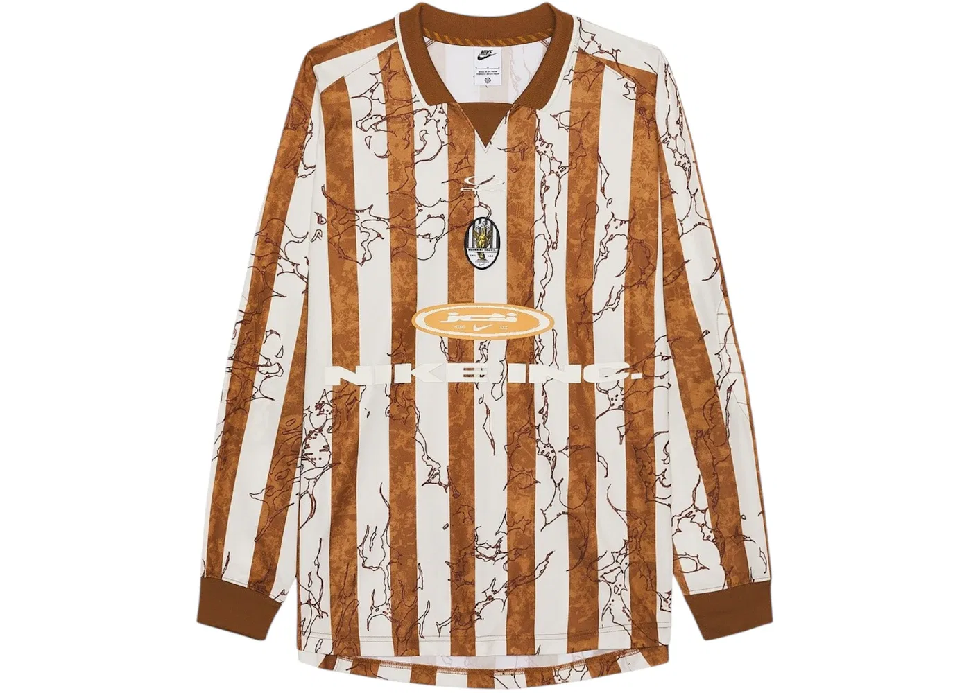 Мужская футболка с длинным рукавом Nike Air Victory Long Sleeve Jersey Nike, Light British Tan/Phantom/& Copper Moon