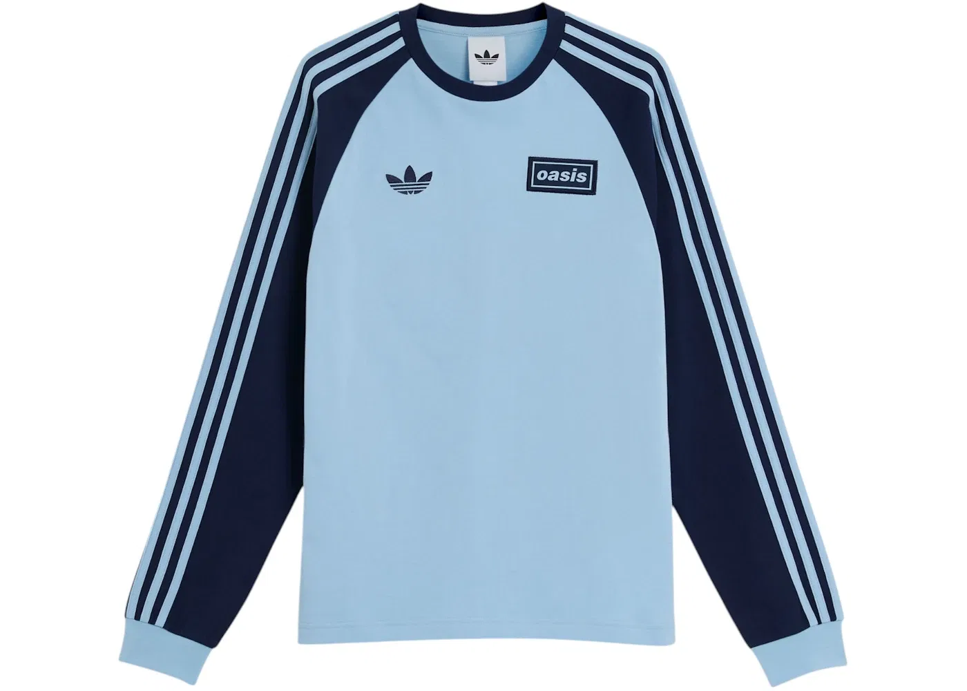 Мужская футболка с длинным рукавом Adidas, Clear Sky Night Indigo