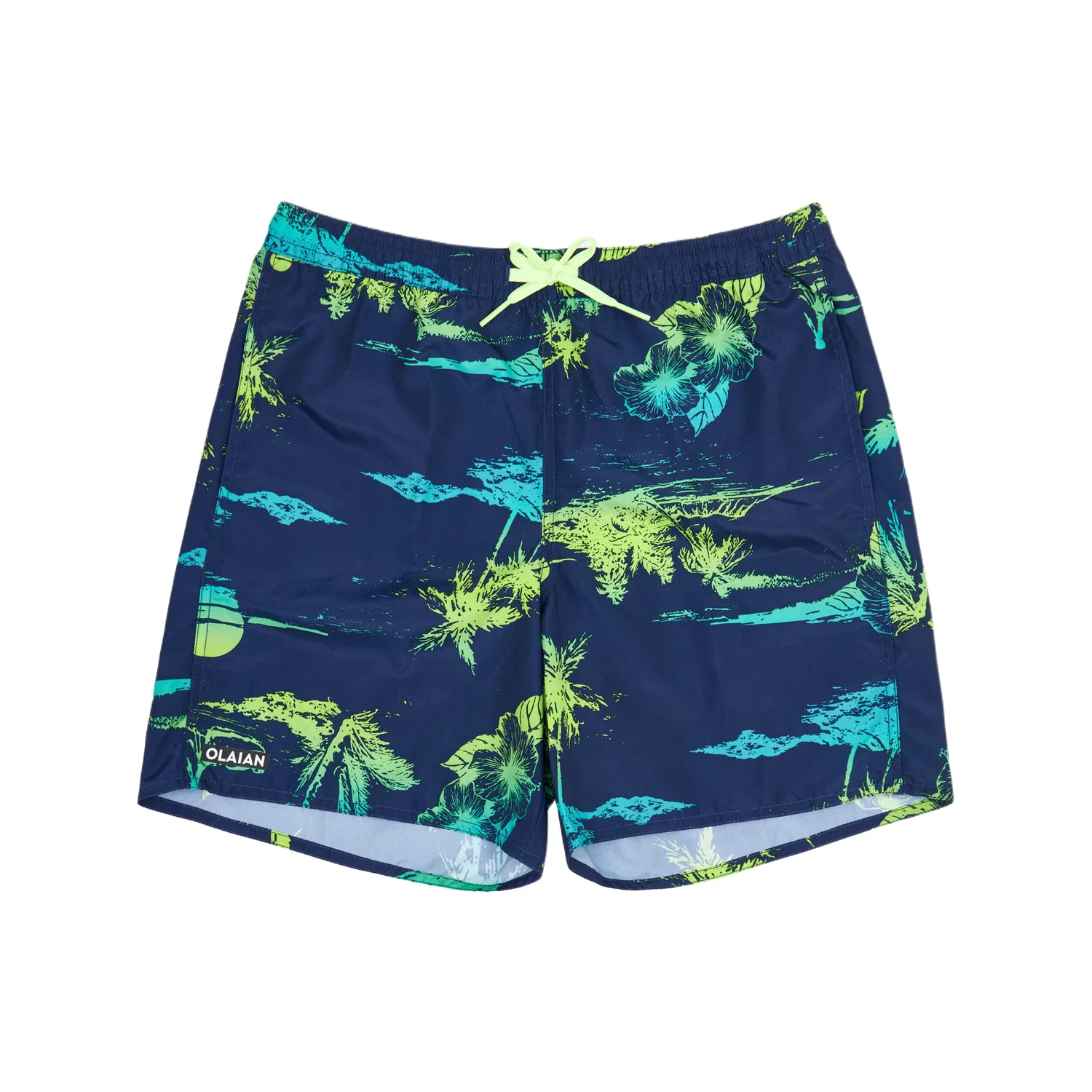 Детские шорты с принтом 100 Collection DECATHLON, Dark Blue/Dark Navy Blue