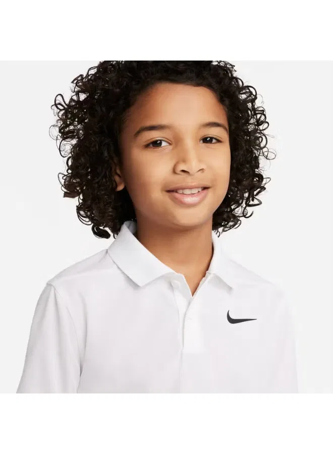 Поло с коротким рукавом Nike Dri-Fit Victory, белый