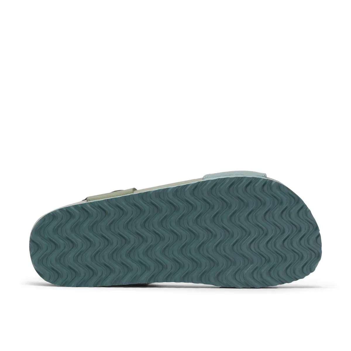 Босоножки свободные комбинированные с ремешками Bali Free K Clarks, Green — фото 3