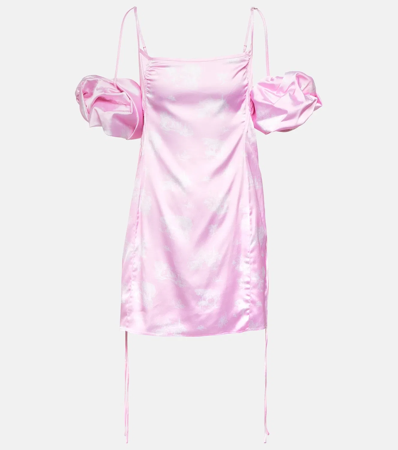 Пляжное платье с принтом La Chouchou Jacquemus, розовый