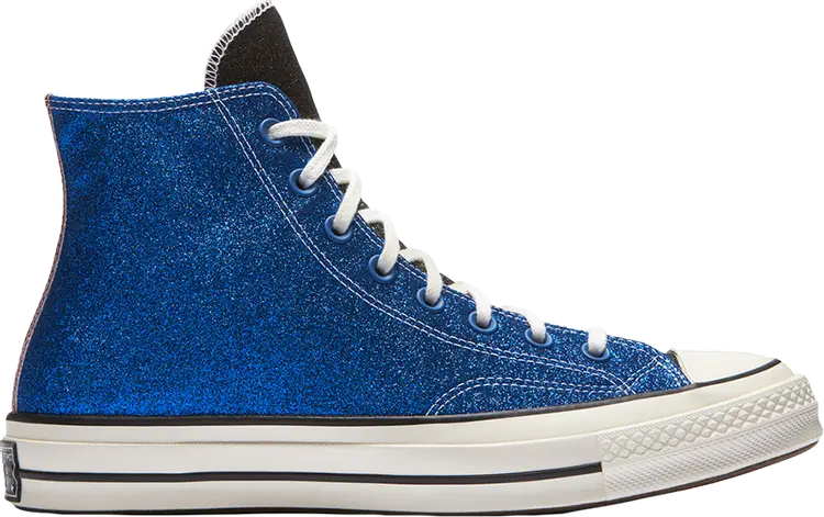 

Кроссовки Converse J.W. Anderson x Chuck 70 Hi Glitter Gutter, синий