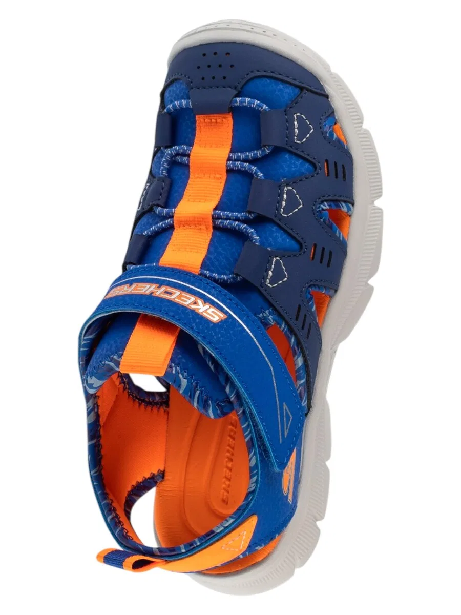 Сандалии SKECHERS 'Relix - Dual Tide' синего цвета — фото 4