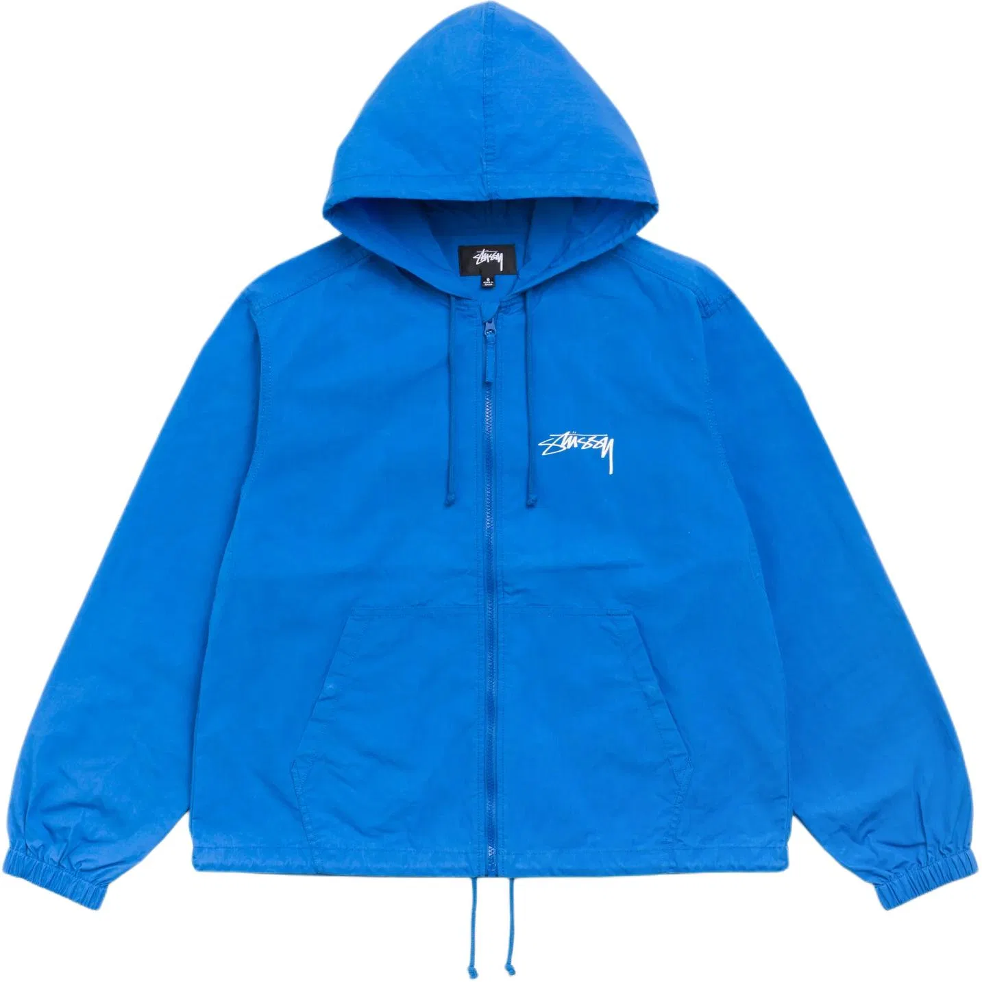 Детский ветрозащитный жакет с длинным рукавом Stussy, Blue
