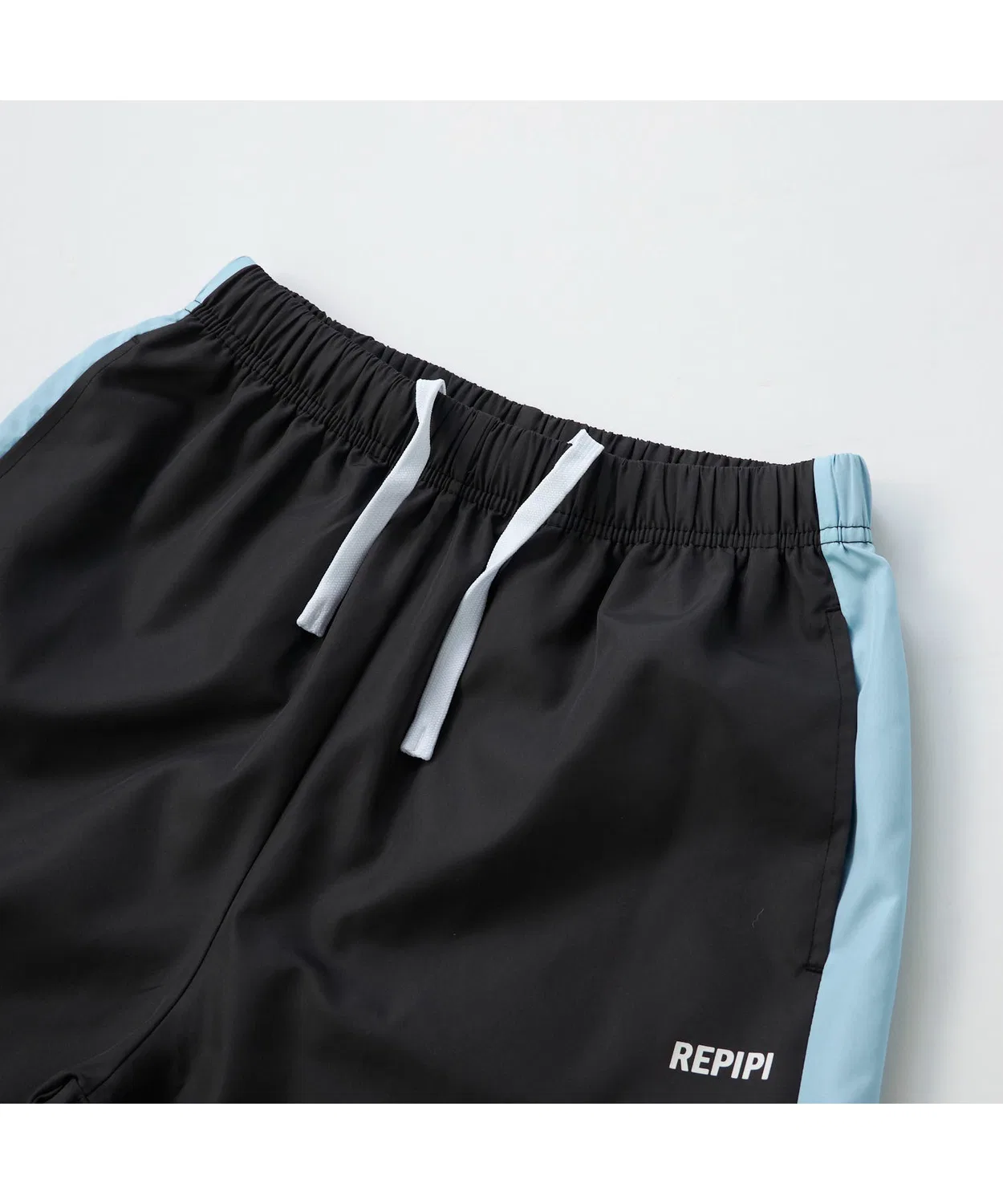 Детские спортивные брюки с контрастной отделкой repipi armario, Black/Pink — фото 3
