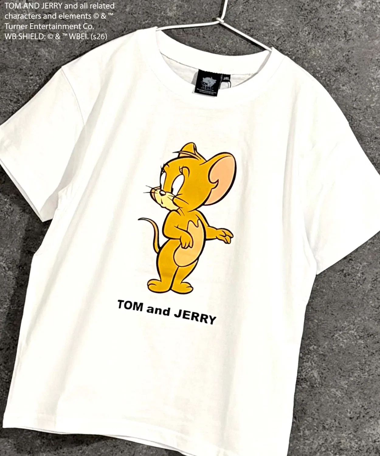 Детская футболка с длинным рукавомTOM&JERRY Outfitter lab, Белый — фото 2