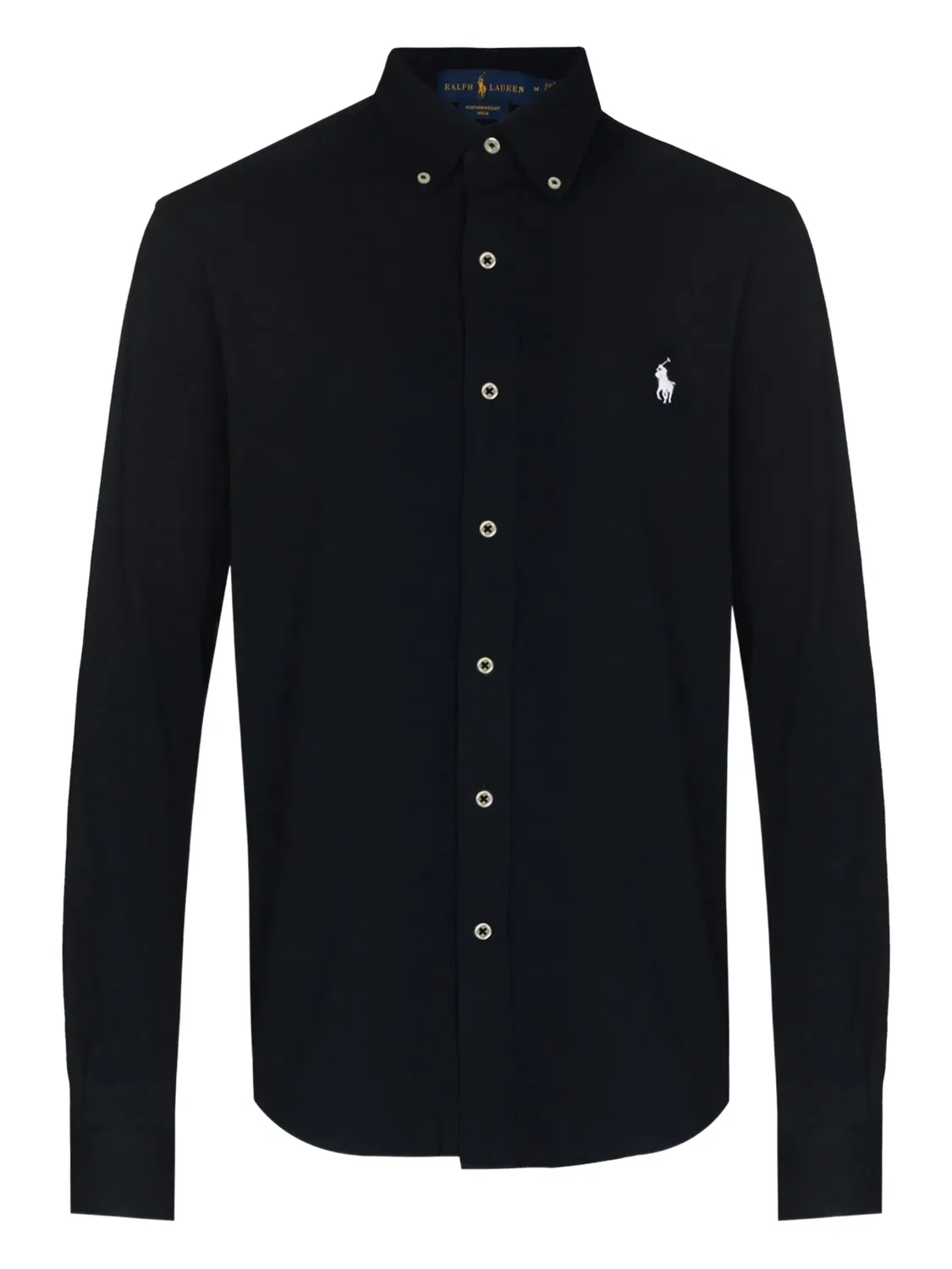 Polo Ralph Lauren Рубашка с вышитым логотипом, черная