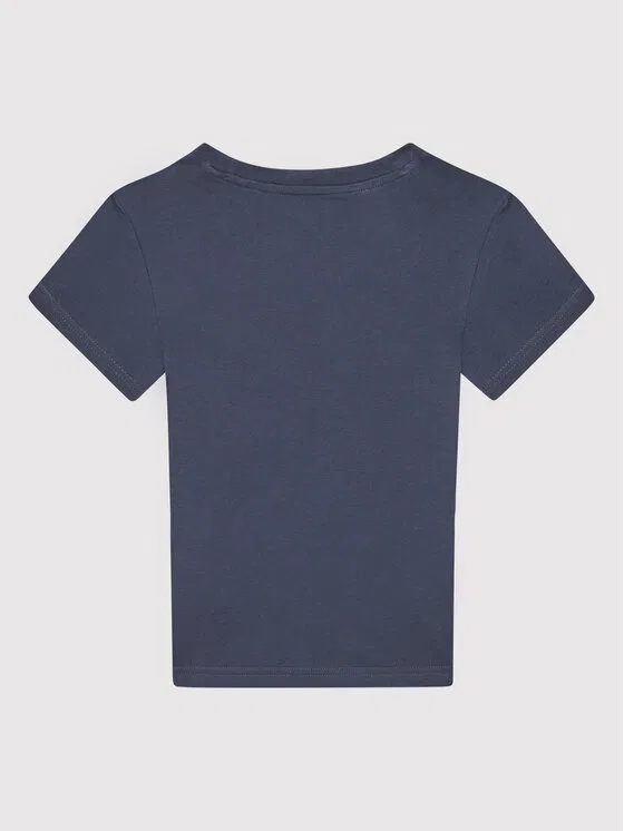Футболка regular fit Trefoil Adidas, темно-синий — фото 2